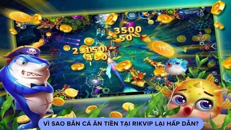 ban ca an tien 3 Vì sao bắn cá ăn tiền tại Rikvip lại hấp dẫn?